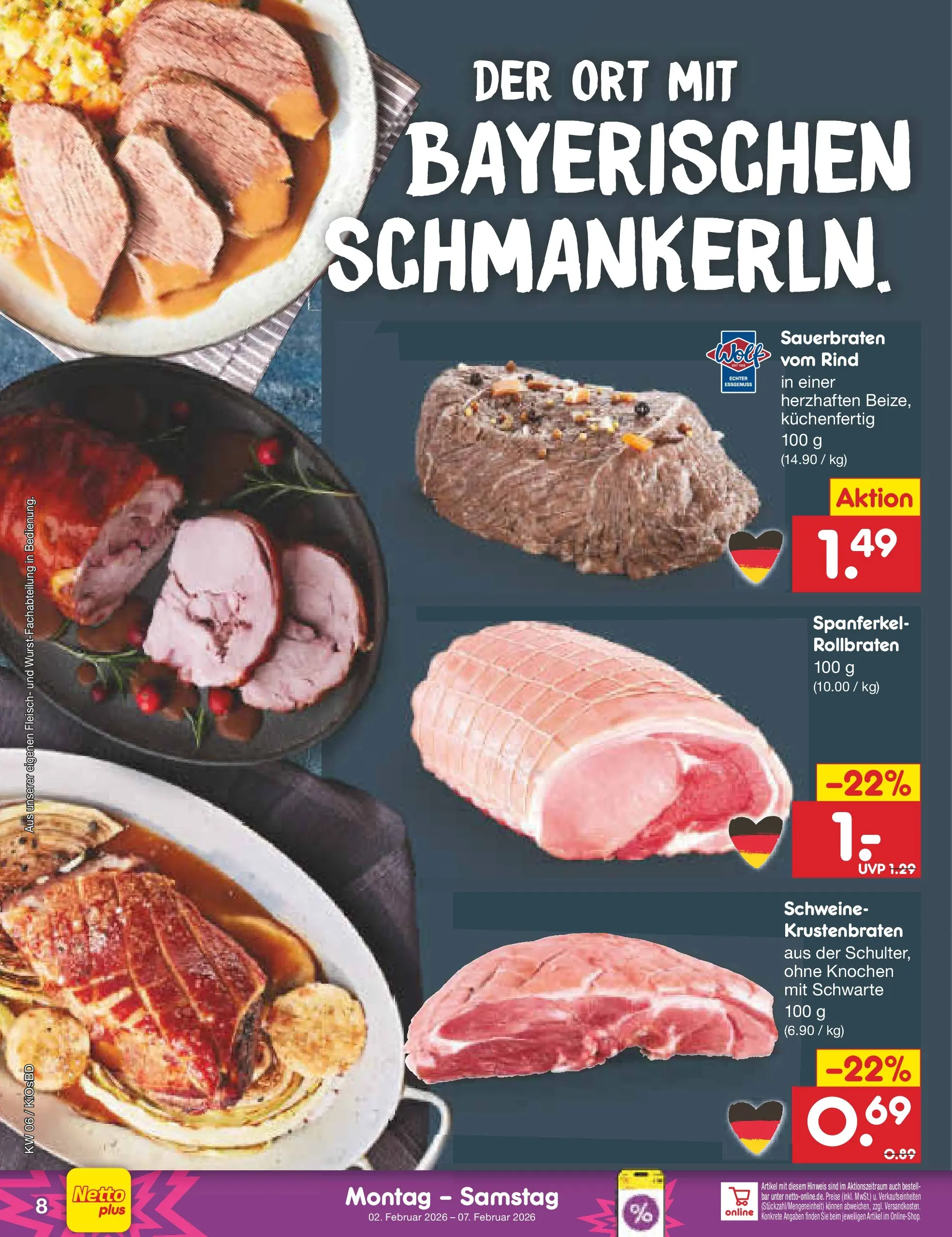 Netto Marken-Discount prospekt Mistelbach	 (ab 02.02.2026) » Angebote | Seite: 8