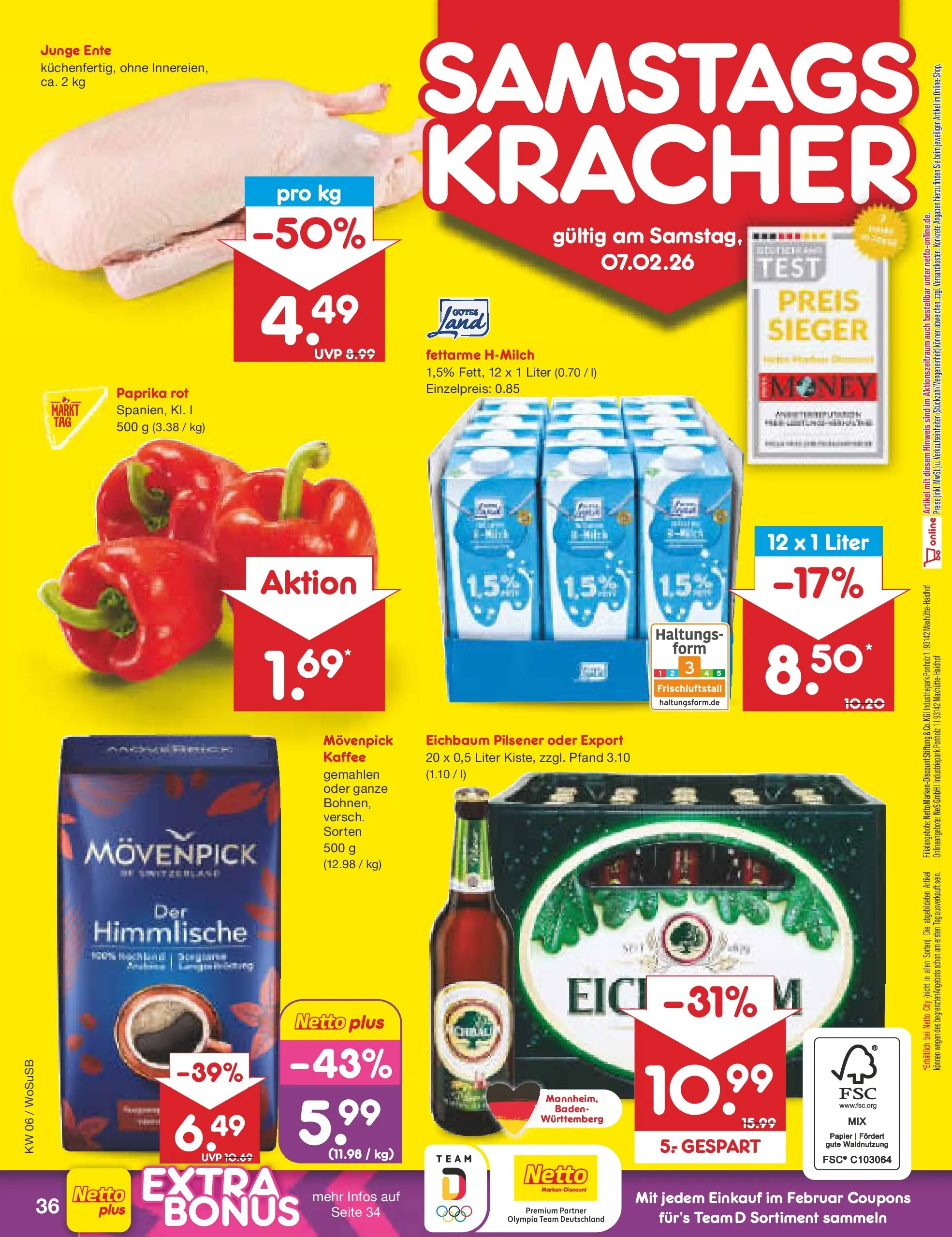 Netto Marken-Discount prospekt Mannheim	 (ab 02.02.2026) » Angebote | Seite: 48