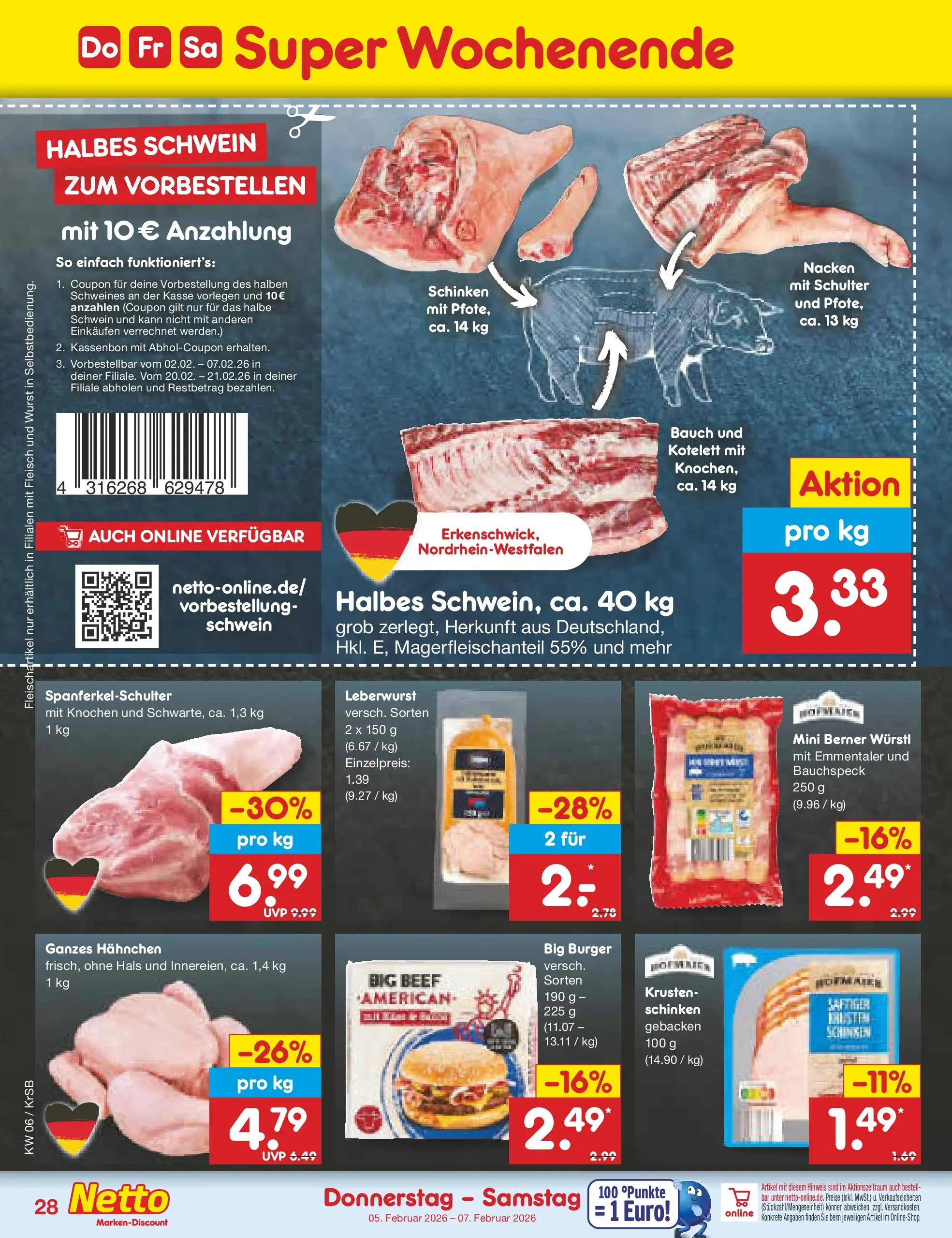Netto Marken-Discount prospekt Jüchen	 (ab 02.02.2026) » Angebote | Seite: 40