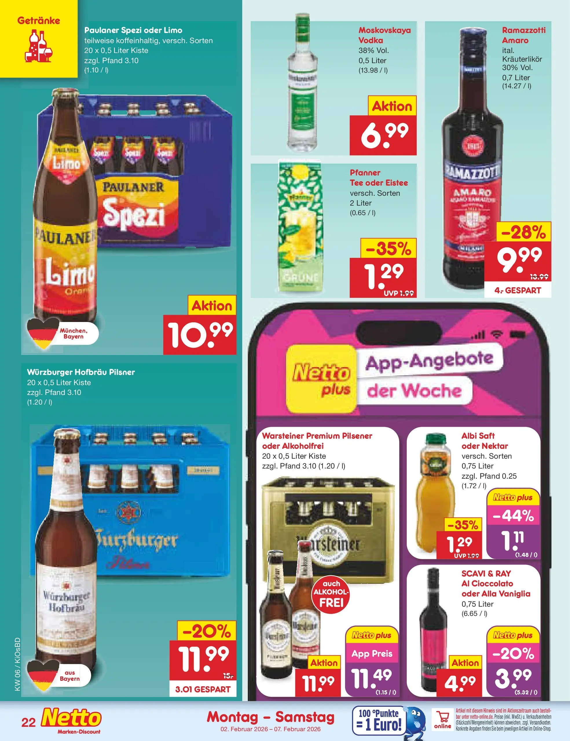 Netto Marken-Discount prospekt Mistelbach	 (ab 02.02.2026) » Angebote | Seite: 28