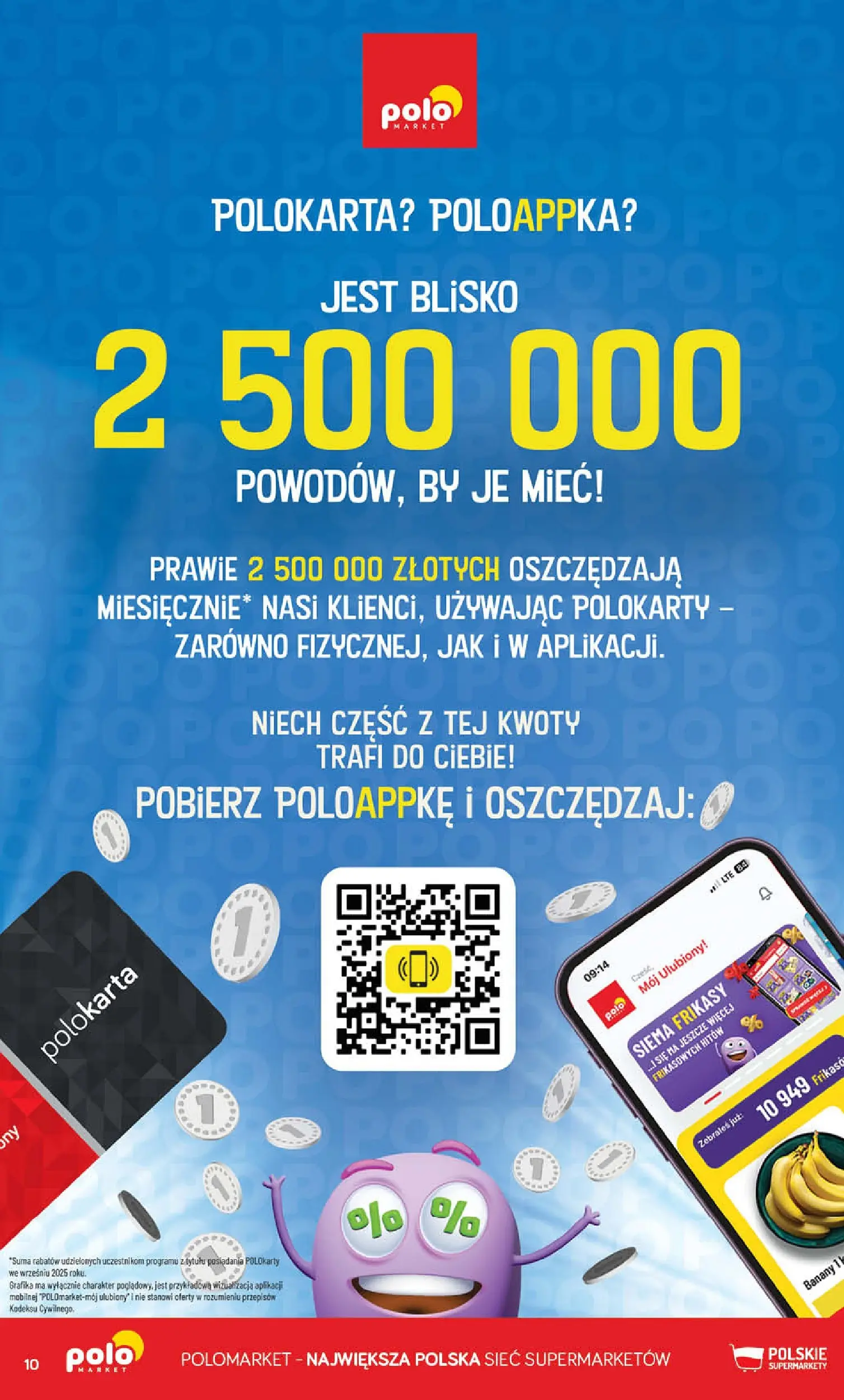 Nowa POLOmarket gazetka od jutra 28.01.2026 (PDF) | Strona: 10 | Produkty: Banany