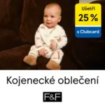F&F U&scaron;etři 25% Kojeneck&eacute; Oblečen&iacute; &ndash; do 29.01.2026