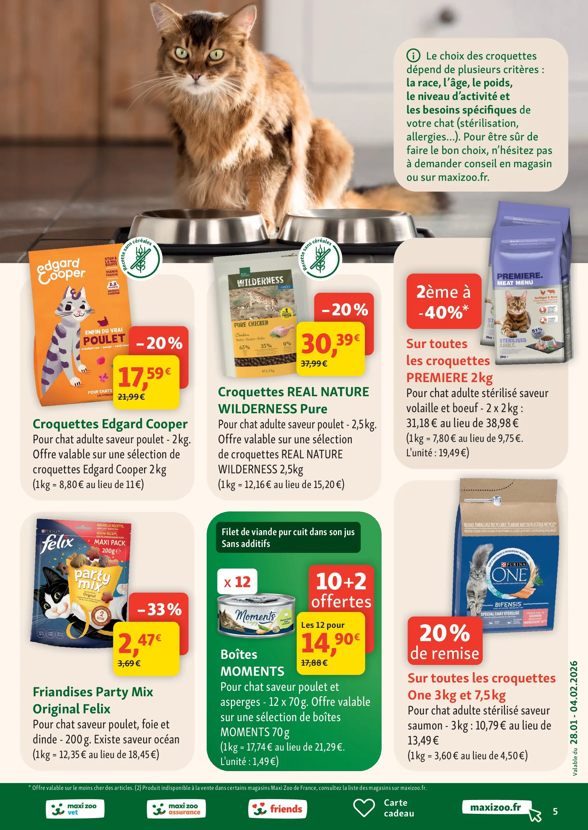 Offres - Des promos qui gardent en forme ! 【Février】 | Page: 5 | Produits: Volaille, Viande, Jus, Saumon