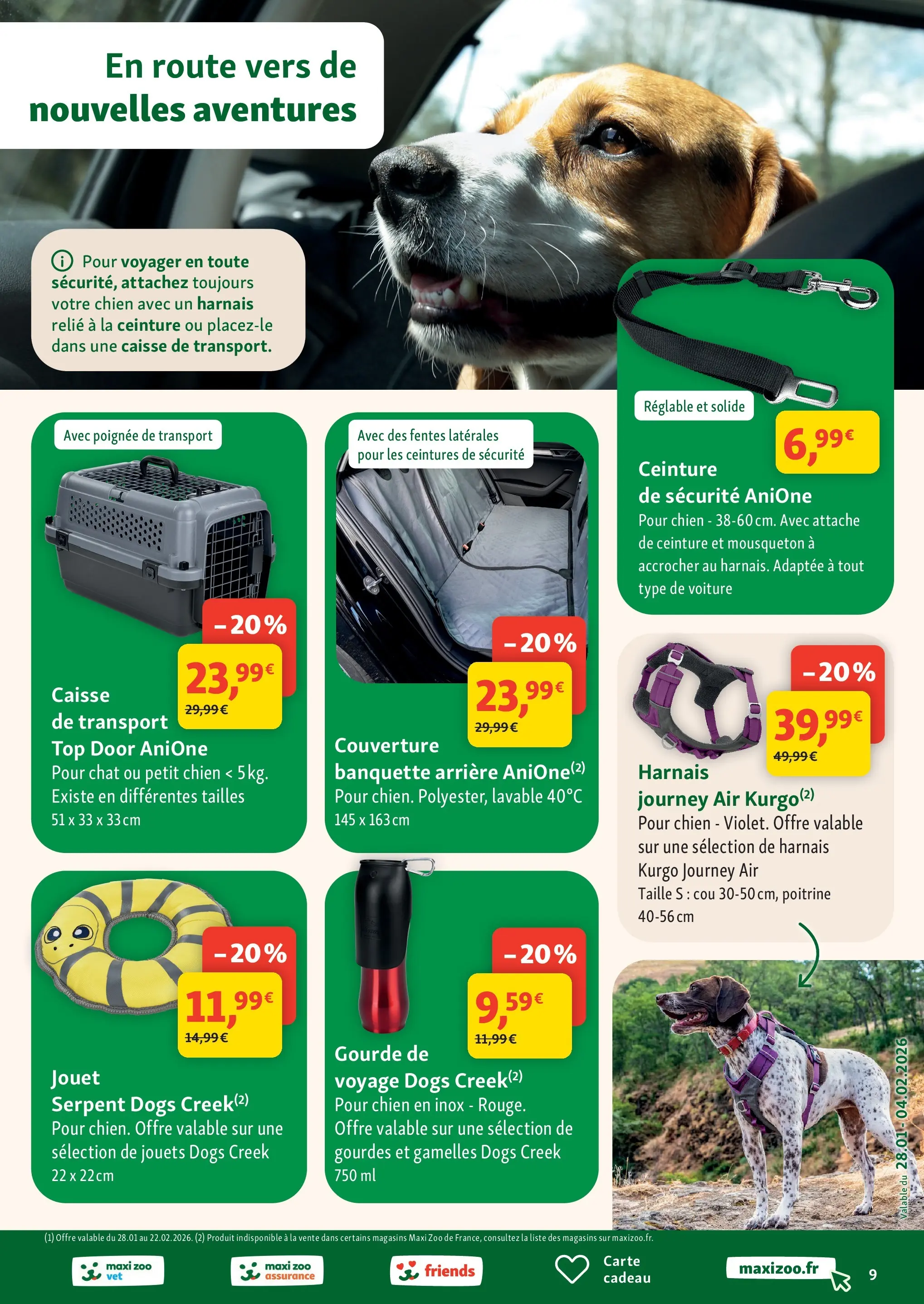 Offres - Des promos qui gardent en forme ! 【Février】 | Page: 9 | Produits: Ceinture, Gourde, Mousqueton, Couverture