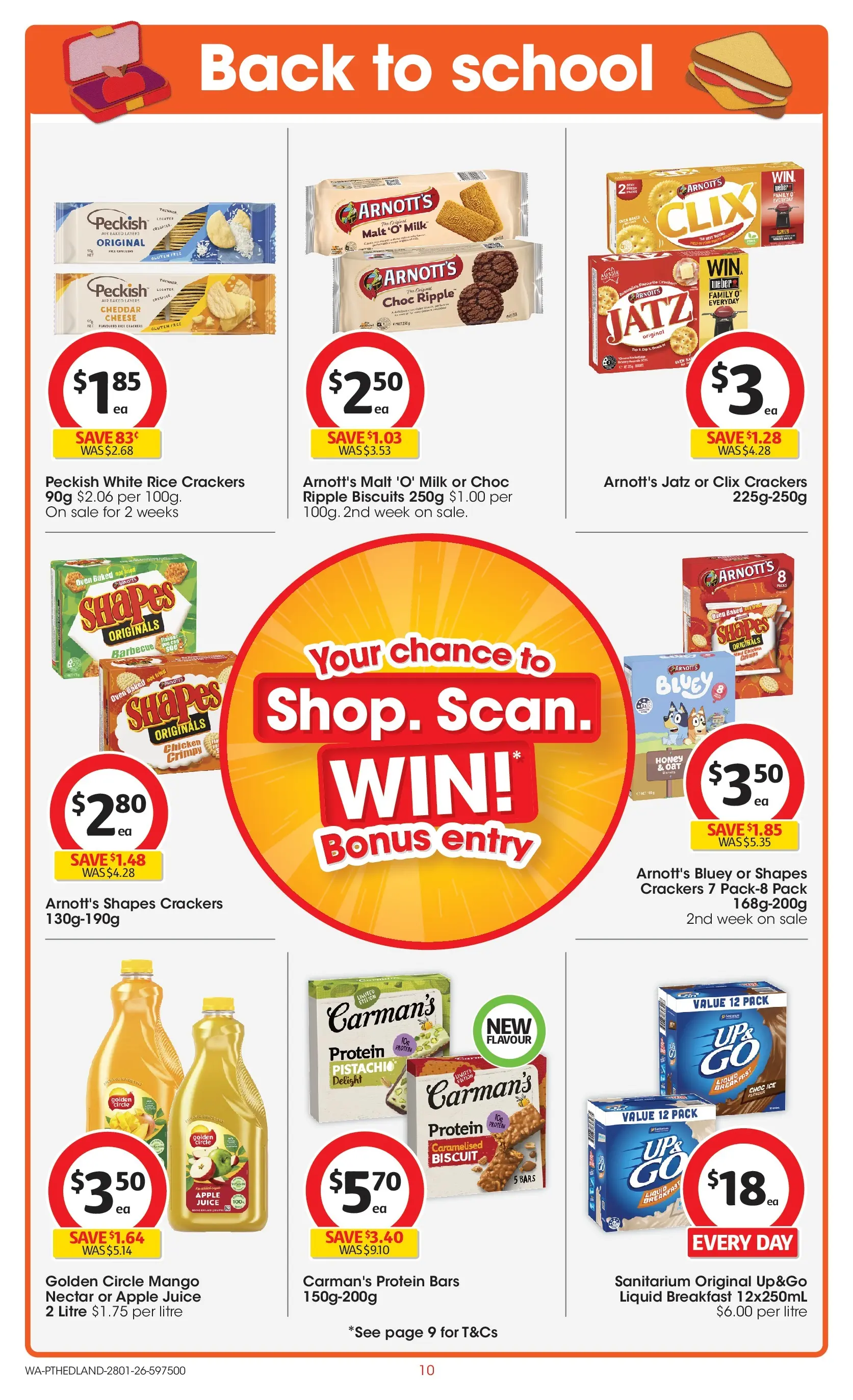 ﻿Coles catalogue valid from 25/01/2026 > Online Australia | Page: 10 | Products: Milk, Cheese, Rice, Oven