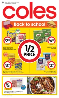 Preview of Coles Catalogue SA - valid from 28.01.2026