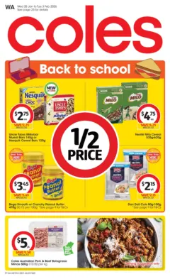 Preview of Coles Catalogue WA - valid from 28.01.2026