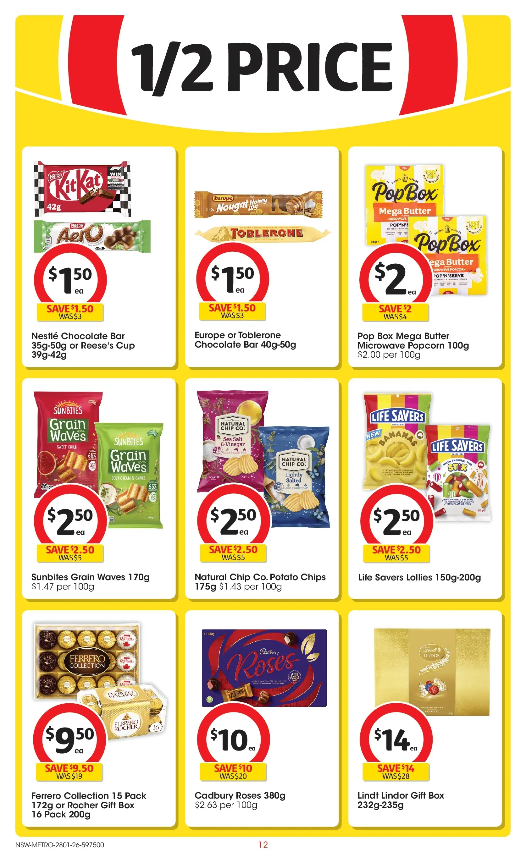 ﻿Coles catalogue valid from 25/01/2026 > Online Australia | Page: 12 | Products: Oil, Chocolate, Honey, Salt