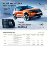 Opel OPEL NOV&Aacute; FRONTERA &ndash; do 31.03.2026