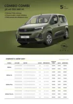 Opel OPEL COMBO COMBI &ndash; do 31.03.2026