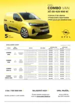 Opel OPEL COMBO VAN &ndash; do 31.03.2026