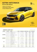 Opel OPEL ASTRA HATCHBACK &ndash; do 31.03.2026