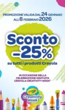 Citt&agrave; del Sole Sconto -25% - al 08.02.2026