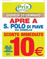 Prix Sconto immediato 10&euro; - al 08.02.2026