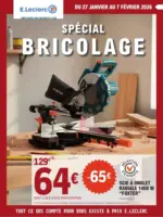 E.Leclerc Brico Sp&eacute;cial Bricolage - au 07.02.2026
