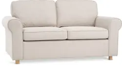 JYSK Диван FERRITSLEV 2-местен бежов текстил