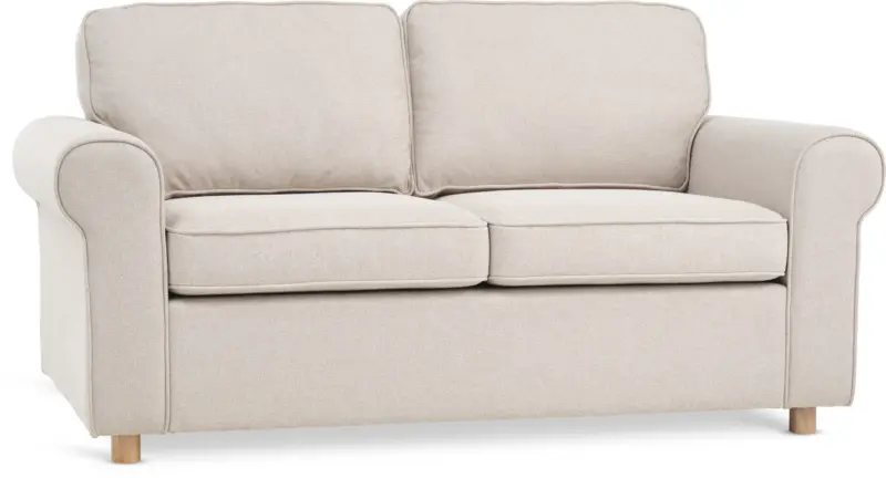 JYSK Диван FERRITSLEV 2-местен бежов текстил