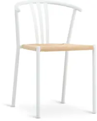 JYSK Кухненски стол JYDERUP бял/натурал