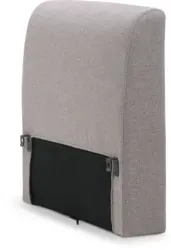 JYSK Диванен модул OKSBY подлакътник/облегалка пясък текстил