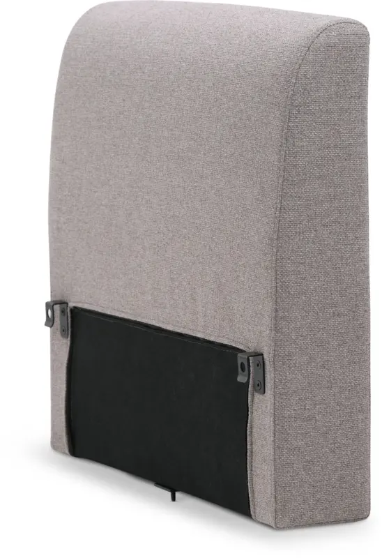 JYSK Диванен модул OKSBY подлакътник/облегалка пясък текстил