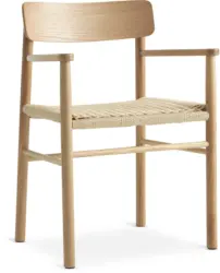 JYSK Кухненски стол ISLEV с подлакътници натурален дъб