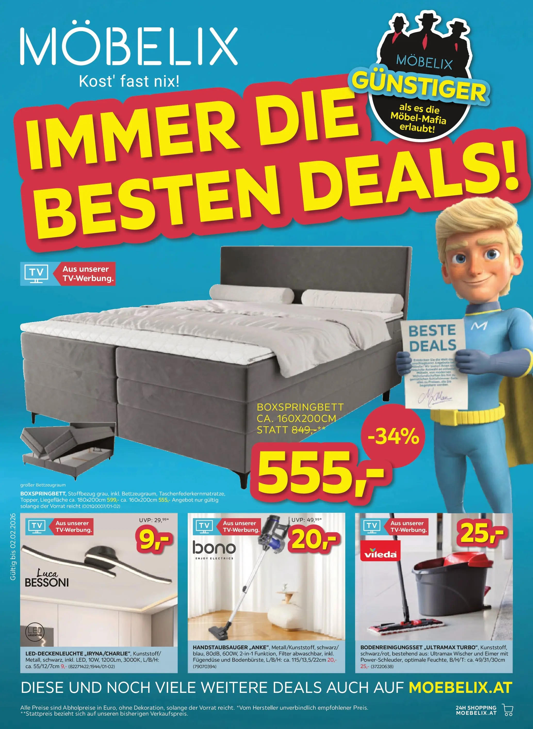 Möbelix Mistelbach, Zams, Zell Am See von 26.01.2026 - Aktuelle Angebote | Seite: 1