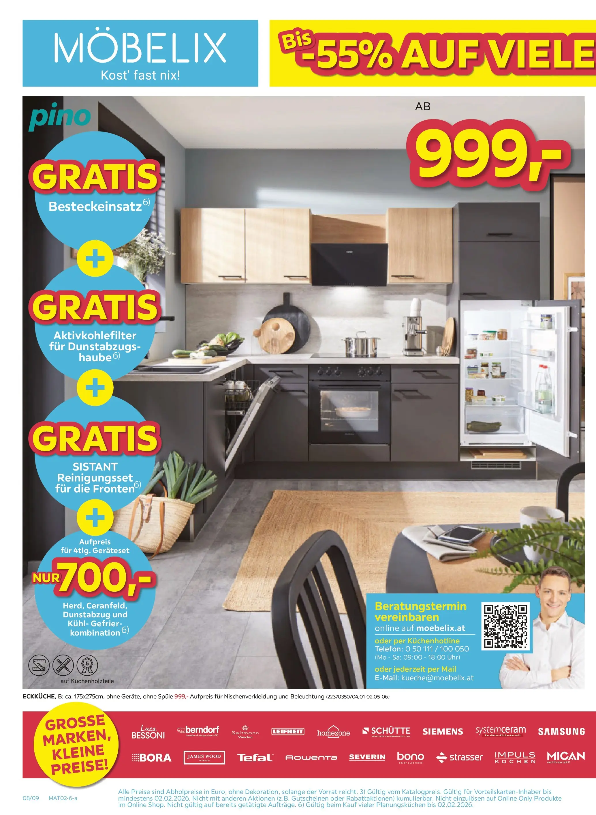 Möbelix Mistelbach, Zams, Zell Am See von 26.01.2026 - Aktuelle Angebote | Seite: 8 | Produkte: Telefon, Uhr, Samsung