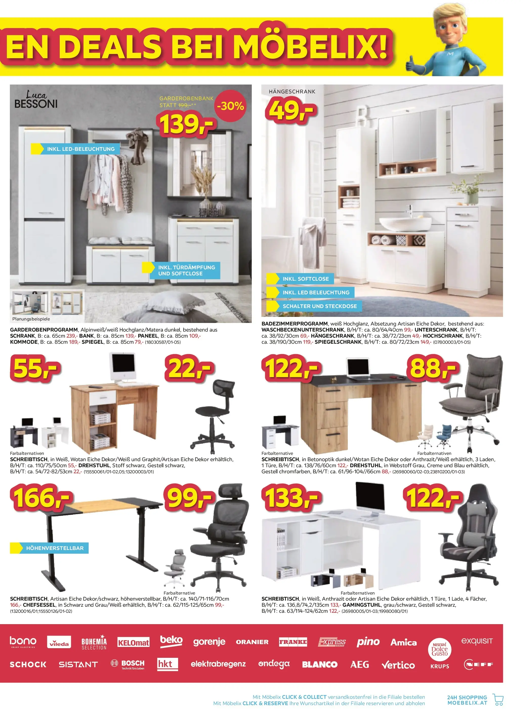 Möbelix Mistelbach, Zams, Zell Am See von 26.01.2026 - Aktuelle Angebote | Seite: 11 | Produkte: Steckdose, Creme