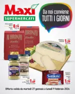 Maxi Supermercati Da noi conviene tutti i giorni - al 09.02.2026