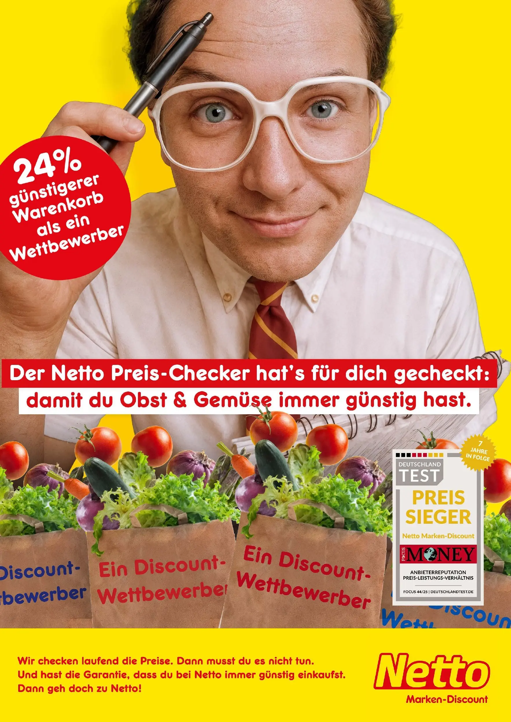 Netto Marken-Discount prospekt Pirna	 (ab 27.01.2026) » Angebote | Seite: 1 | Produkte: Gemüse, Obst