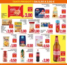 Tanti prodotti da 0,50 a 3,00&euro;