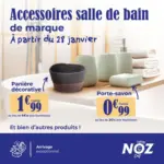 Noz Accessoires salle de bain de marque - au 03.02.2026