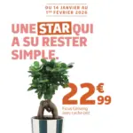 Jardiland Jusqu'au 1er f&eacute;vrier, pr&eacute;parez vos pots, vos &eacute;tag&egrave;res et&hellip; votre c&oelig;ur : la Foire aux Plantes continue chez Jardiland ! - au 01.02.2026