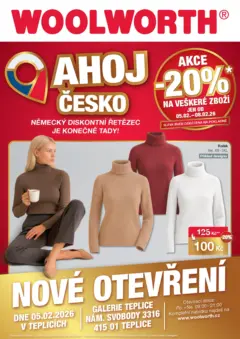 Náhled letáku Woolworth leták - Teplice  od 05.02.2026