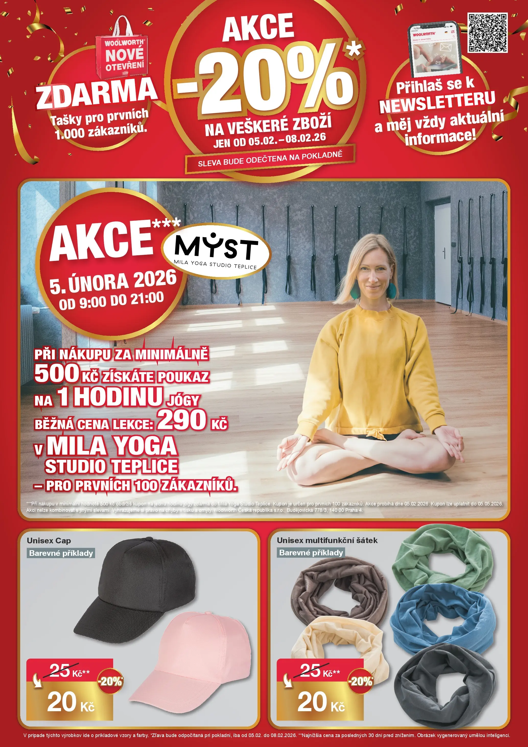 Woolworth leták - Teplice  od 05.02.2026 - akční nabídka | Strana: 3 | Produkty: Šátek, Tašky, Mila