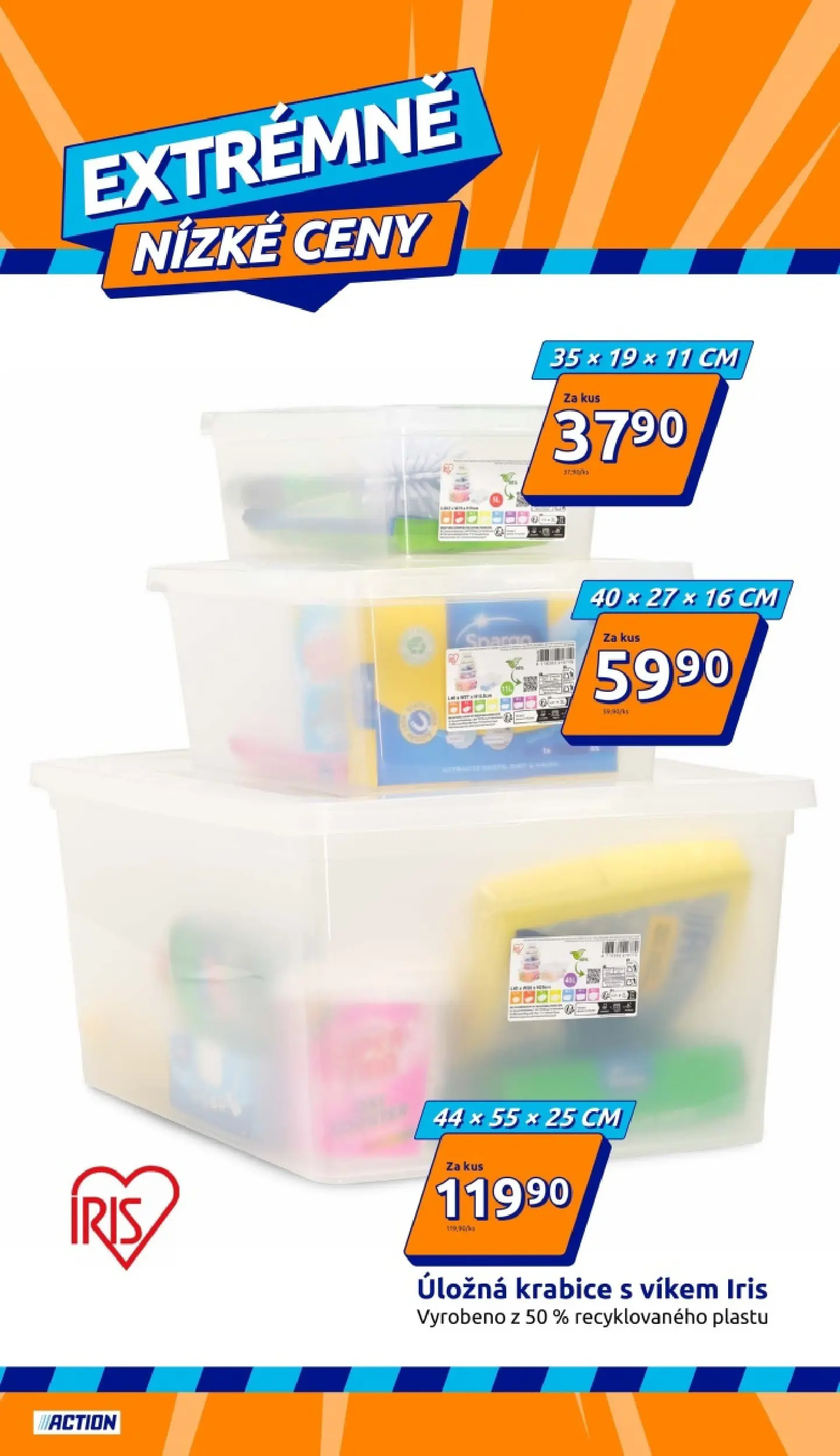 Nabídky - Action leták do 03.02.2026 od 27.01.2026 - akční nabídka | Strana: 9 | Produkty: Krabice, Krabice s víkem