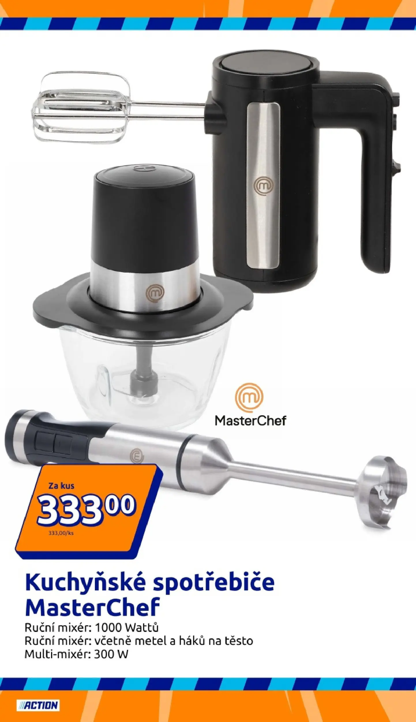 Nabídky - Action leták do 03.02.2026 od 27.01.2026 - akční nabídka | Strana: 12 | Produkty: Ruční mixér, Mixér, Těsto