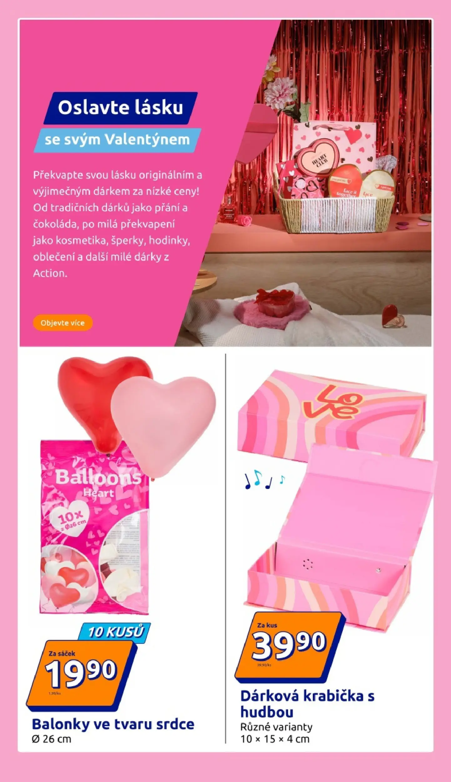 Nabídky - Action leták do 03.02.2026 od 27.01.2026 - akční nabídka | Strana: 14 | Produkty: Krabička, Mila, Oblečení, Sáček