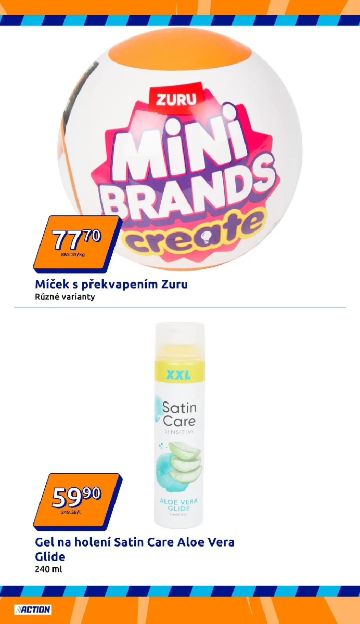 Nabídky - Action leták do 03.02.2026 od 27.01.2026 - akční nabídka | Strana: 16 | Produkty: Gel na holení, Aloe vera