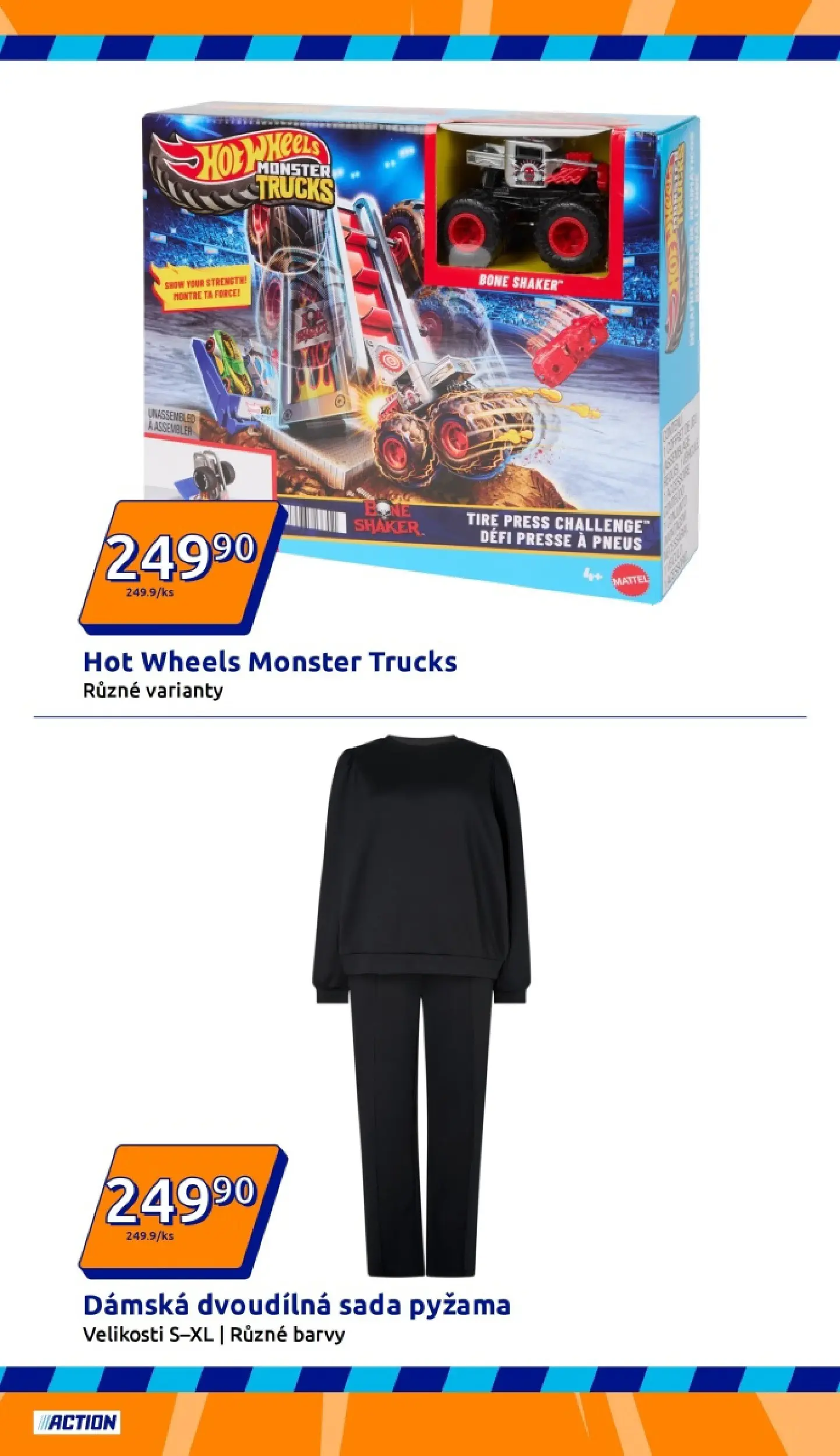 Nabídky - Action leták do 03.02.2026 od 27.01.2026 - akční nabídka | Strana: 18 | Produkty: Hot Wheels, Pyžama, Shaker, Barvy
