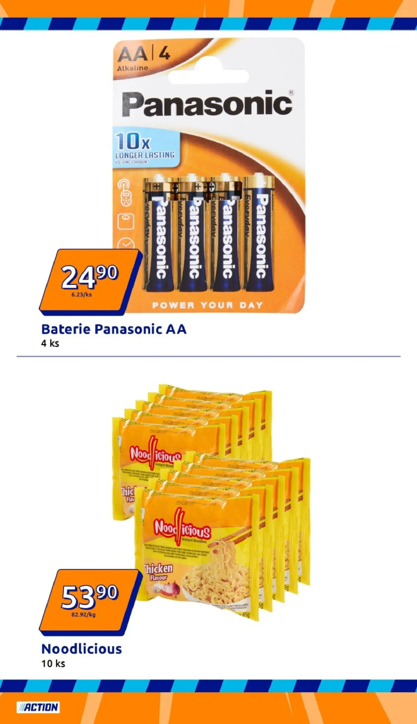 Nabídky - Action leták do 03.02.2026 od 27.01.2026 - akční nabídka | Strana: 19 | Produkty: Baterie