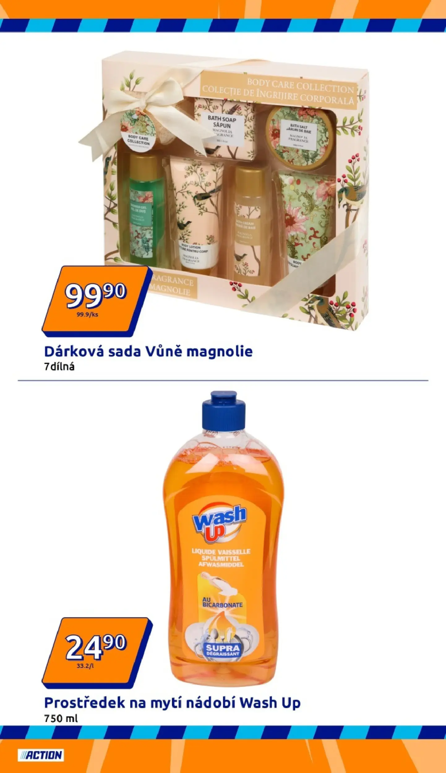 Nabídky - Action leták do 03.02.2026 od 27.01.2026 - akční nabídka | Strana: 22 | Produkty: Prostředek na mytí nádobí, Nádobí, Body