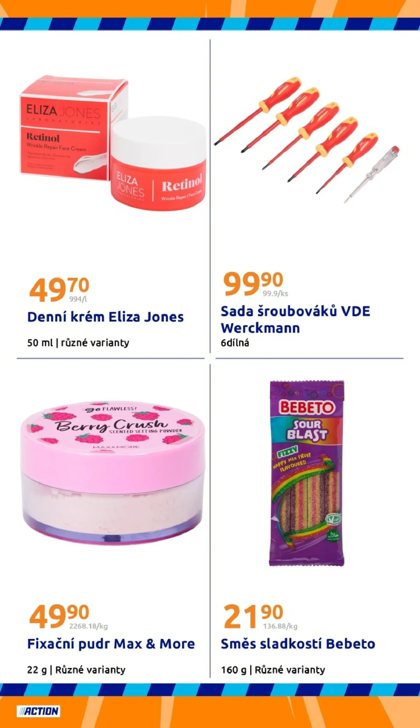Nabídky - Action leták do 03.02.2026 od 27.01.2026 - akční nabídka | Strana: 27 | Produkty: Krém, Sladkosti, Pudr