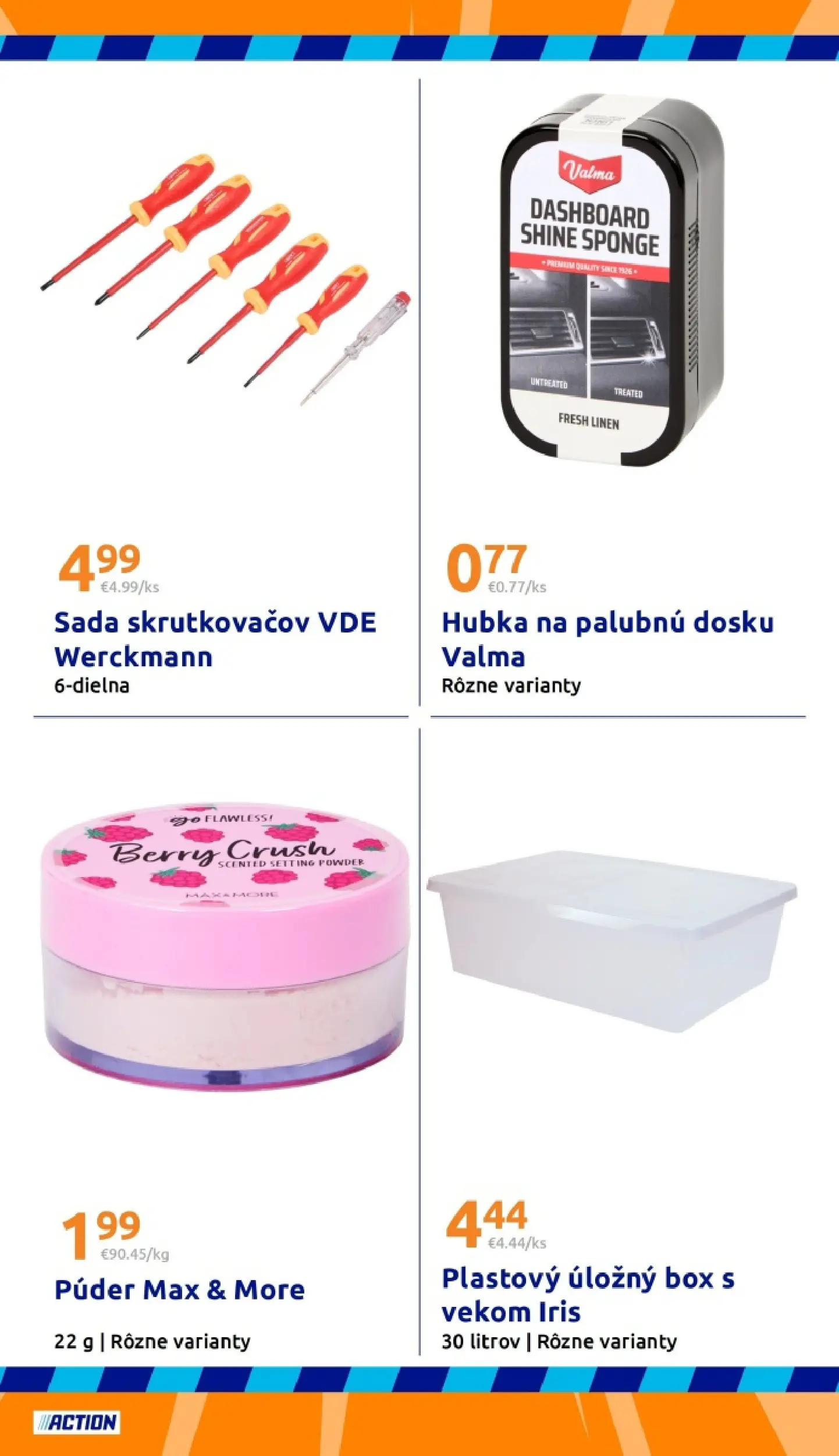 Ponuky - Action leták platný do 03.02.2026 od 28.01.2026 » aktuálna akcia | Strana: 24 | Produkty: Púder, Hubka