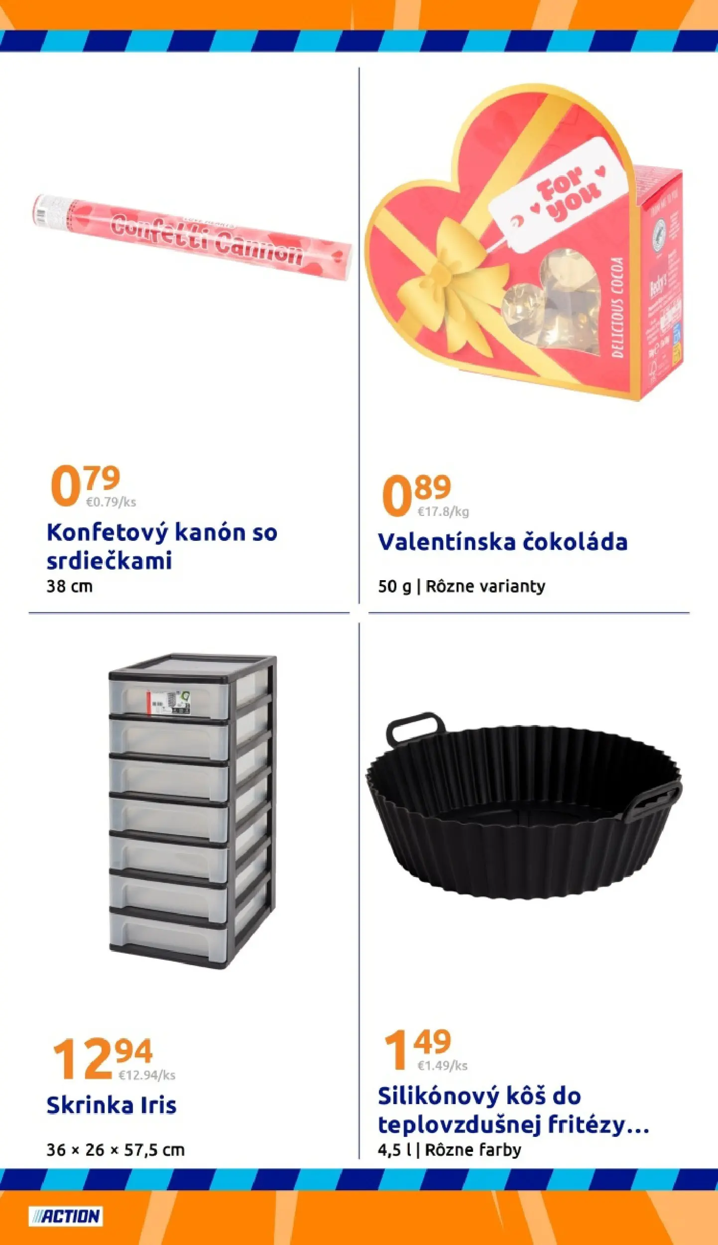 Ponuky - Action leták platný do 03.02.2026 od 28.01.2026 » aktuálna akcia | Strana: 30 | Produkty: Skrinka, Kôš, Čokoláda