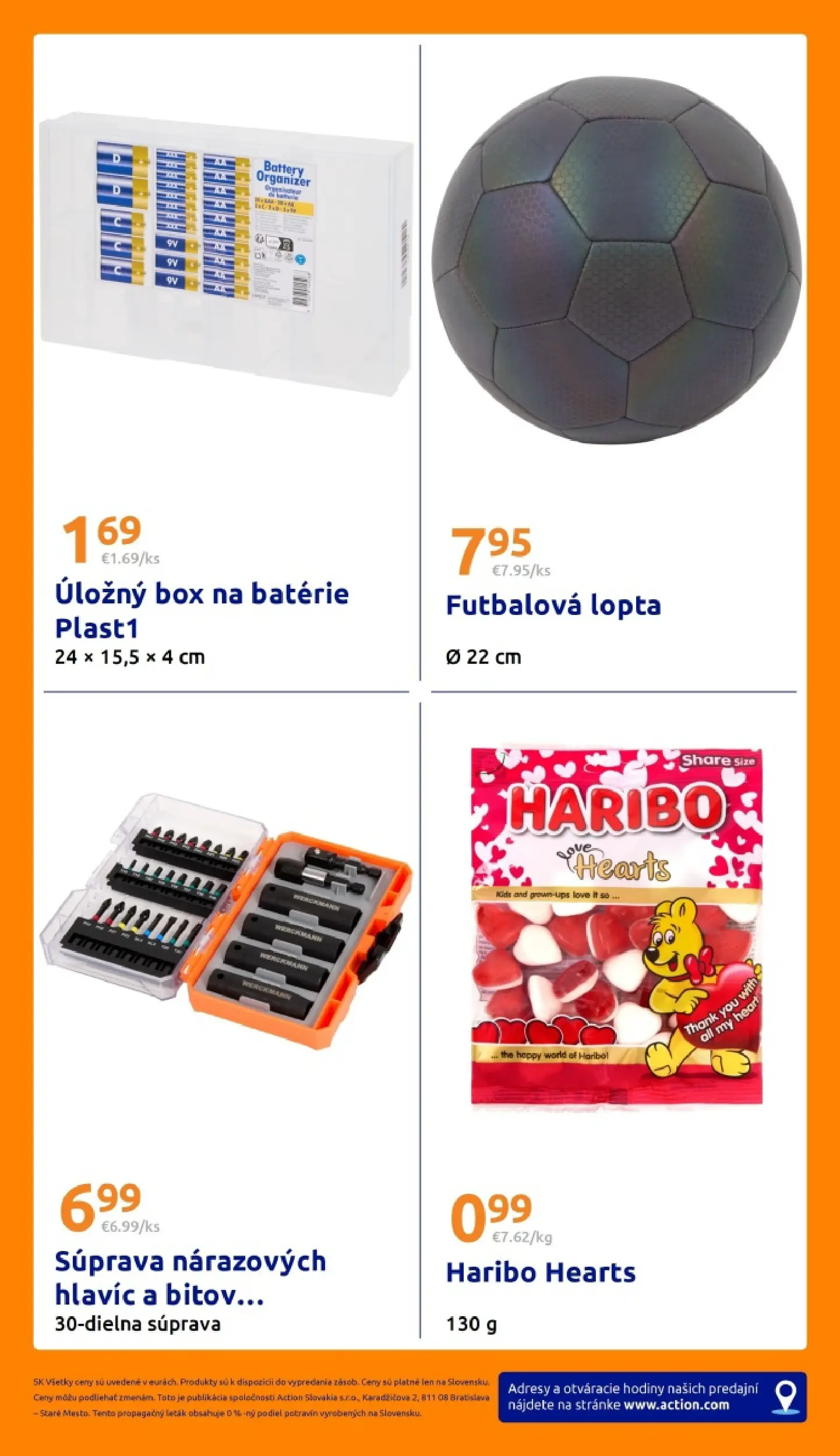 Ponuky - Action leták platný do 03.02.2026 od 28.01.2026 » aktuálna akcia | Strana: 33 | Produkty: Organizér, Hodiny, Lopta