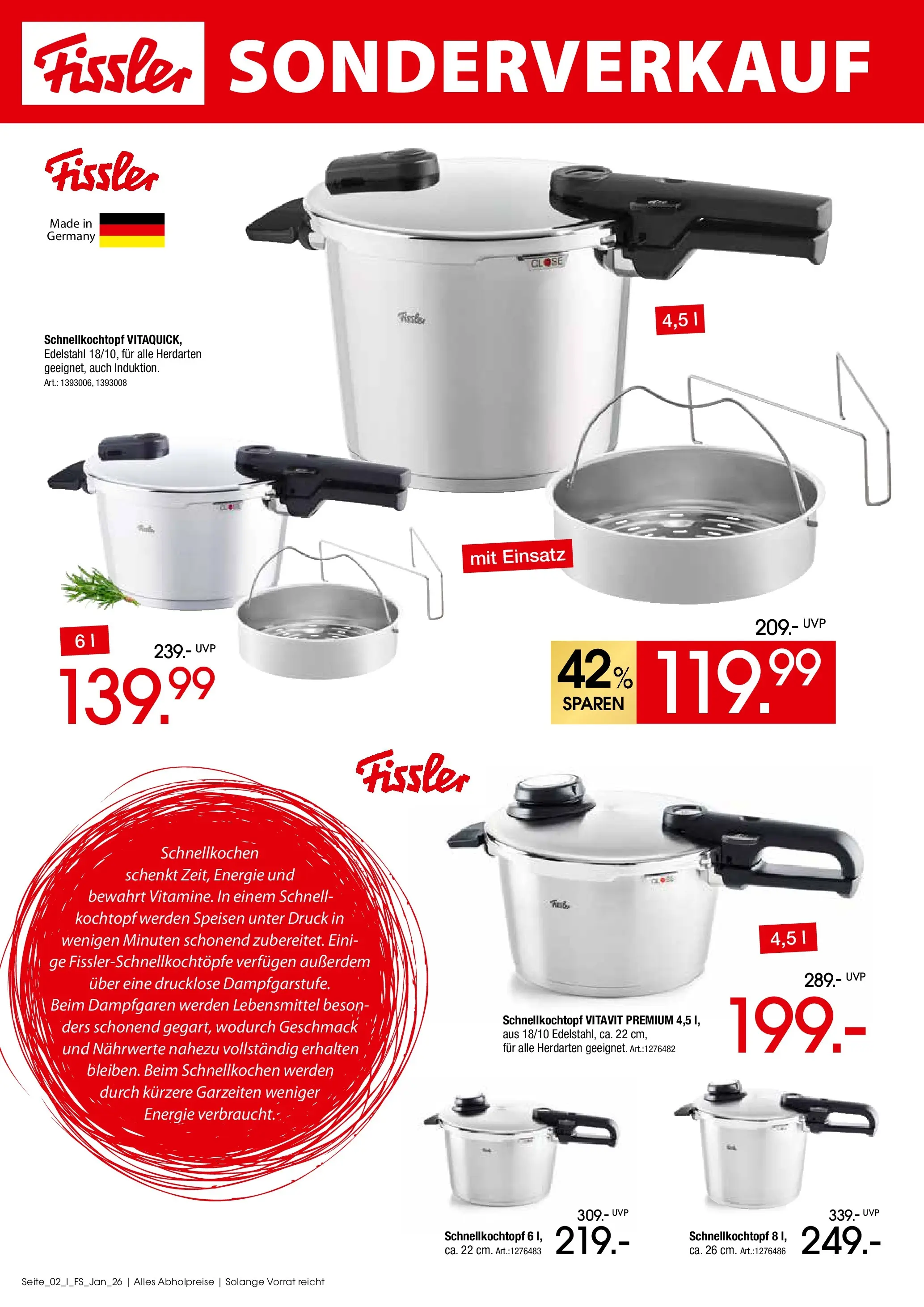 Zurbrüggen Fissler Marken-Spezial (ab 26.01.2026) zum Blättern | Seite: 2