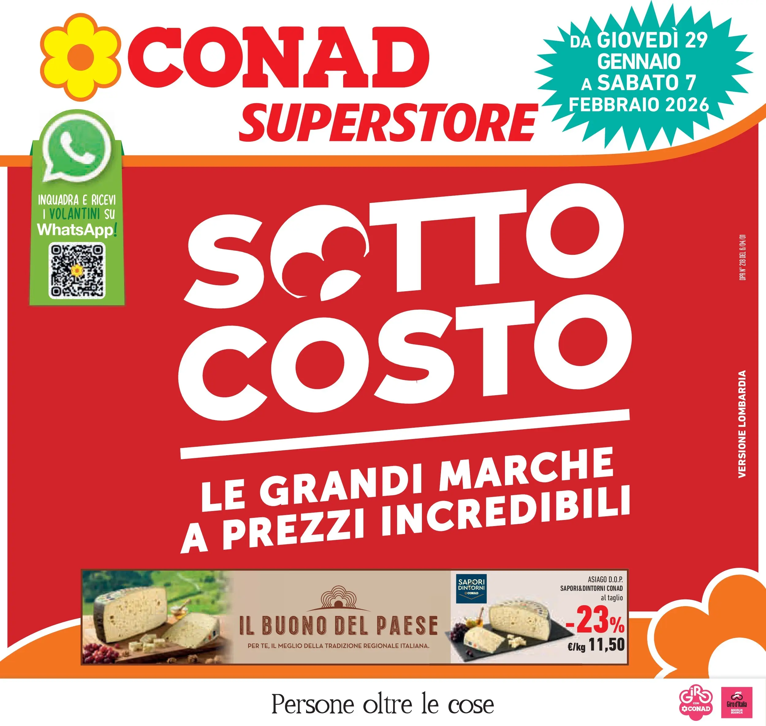 Volantino Conad dal 28/01/2026 > Anteprima | Pagina: 1