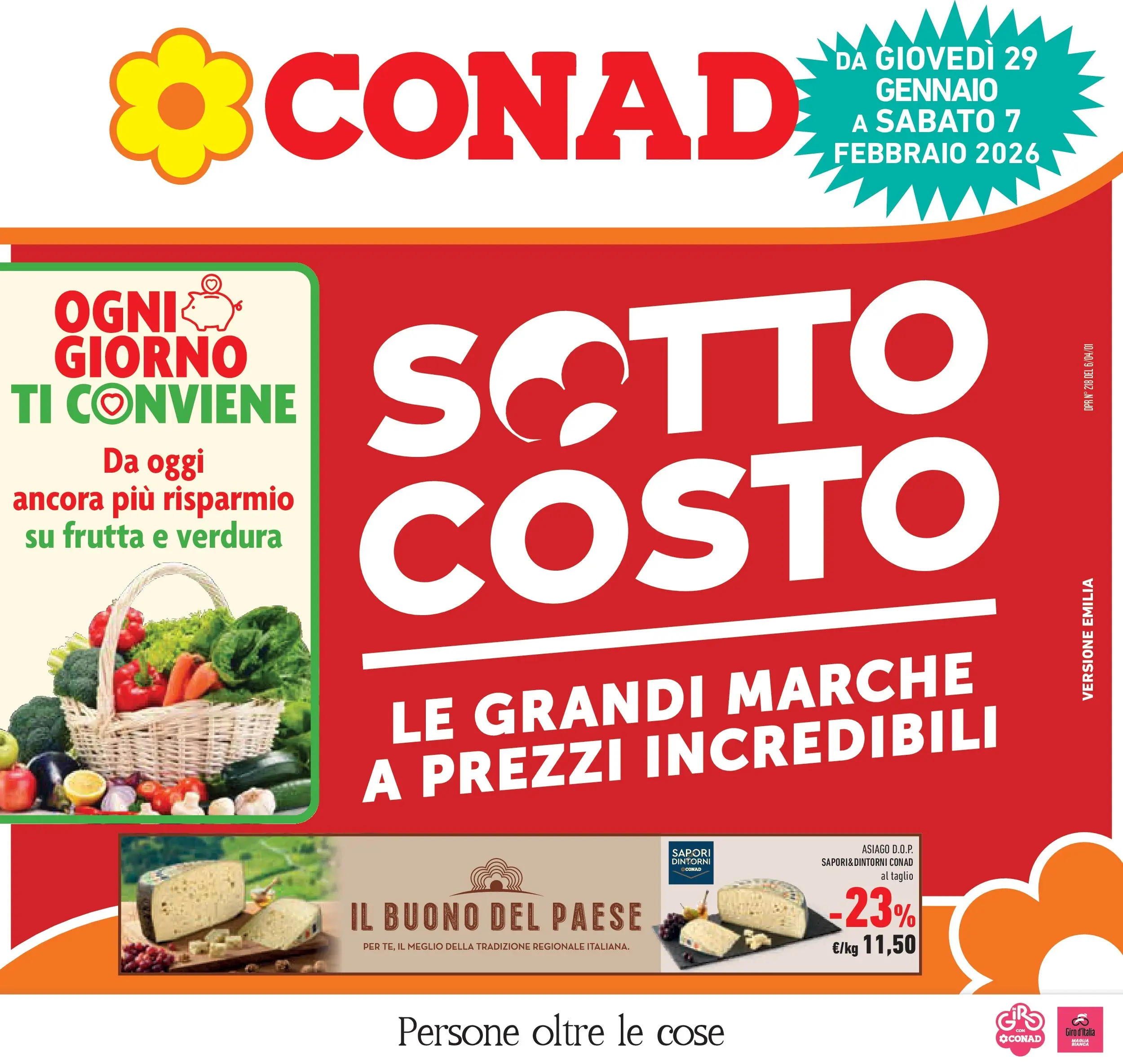 Volantino Conad dal 29/01/2026 > Anteprima | Pagina: 1 | Prodotti: Frutta