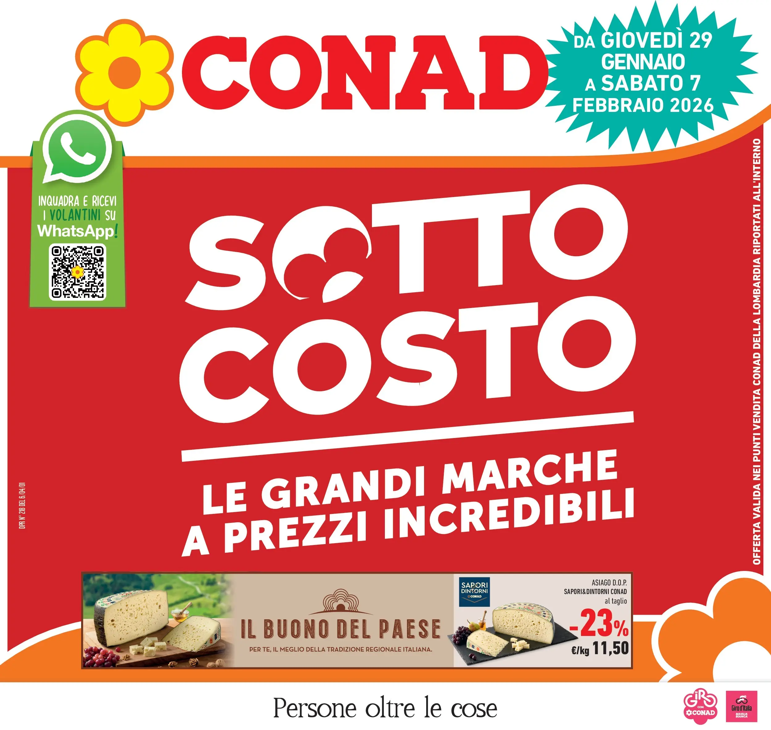 Volantino Conad dal 28/01/2026 > Anteprima | Pagina: 1